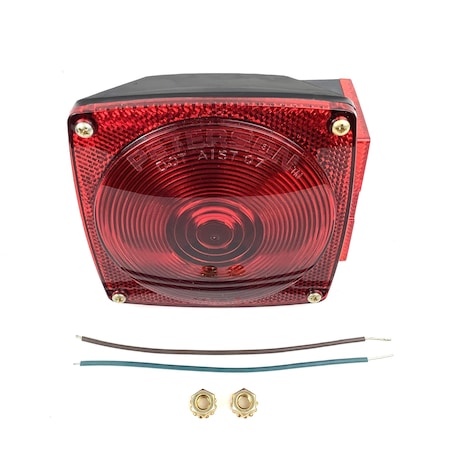 Peterson Lic Bracket Univ Blk Plastic 8.5X2.75 440